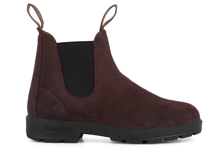 جزمة Blundstone من جلد الغزال للرجال 2030 بني