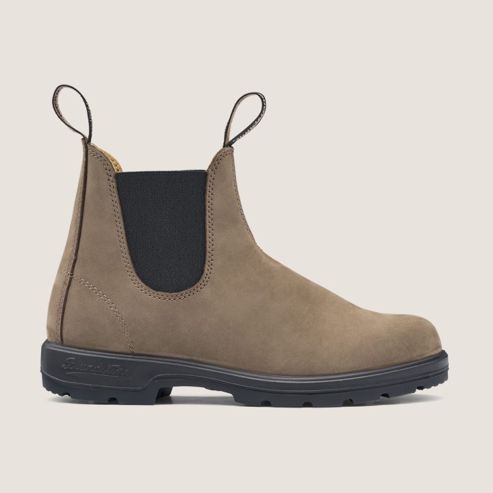 Blundstone المرأة الكلاسيكية سلسلة تشيلسي الأحذية حجر Nubuck