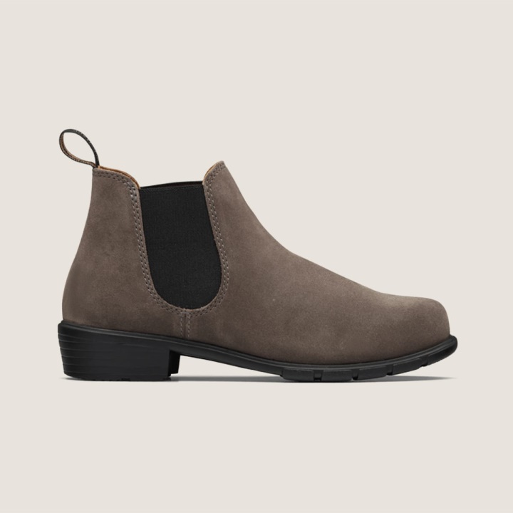 سلسلة Blundstone المرأة الكاحل أحذية رمادي غامق