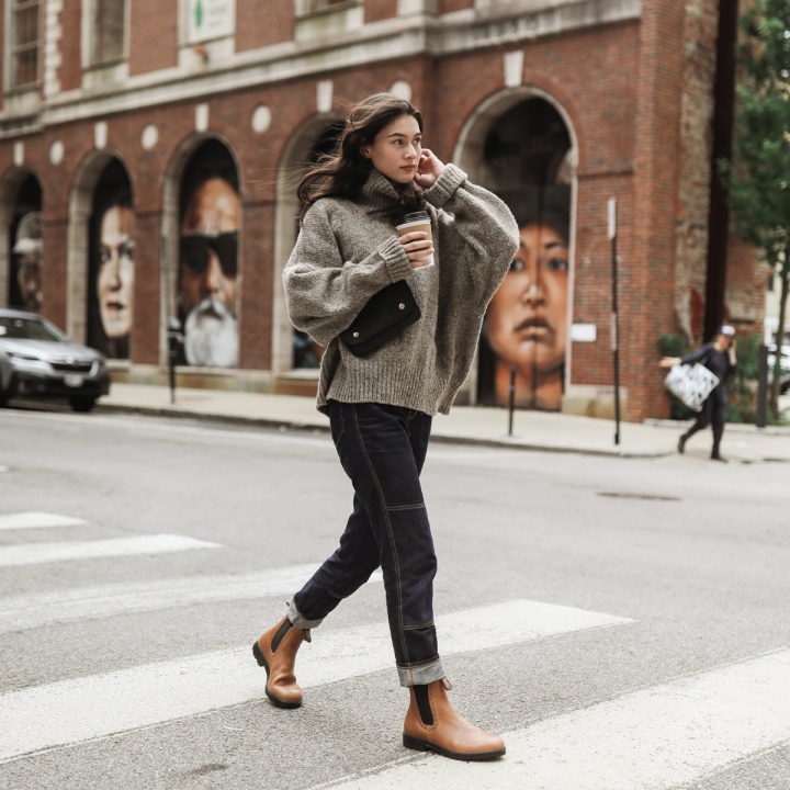 أحذية نسائية أصلية عالية الجودة بلوندستون الجمل