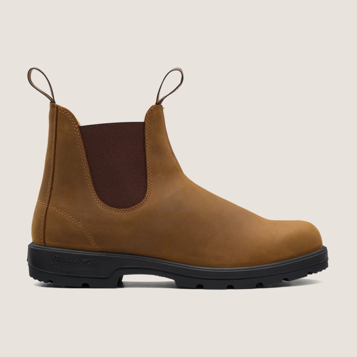 Blundstone الرجال الكلاسيكية جزمة تشيلسي مجنون الحصان