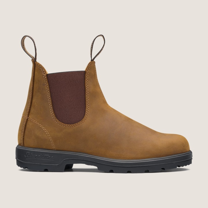 Blundstone المرأة الكلاسيكية أحذية تشيلسي مجنون الحصان