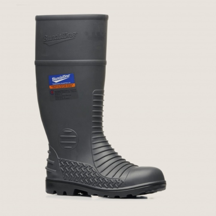 سلسلة عمل Blundstone Gumboots جزمة رمادية